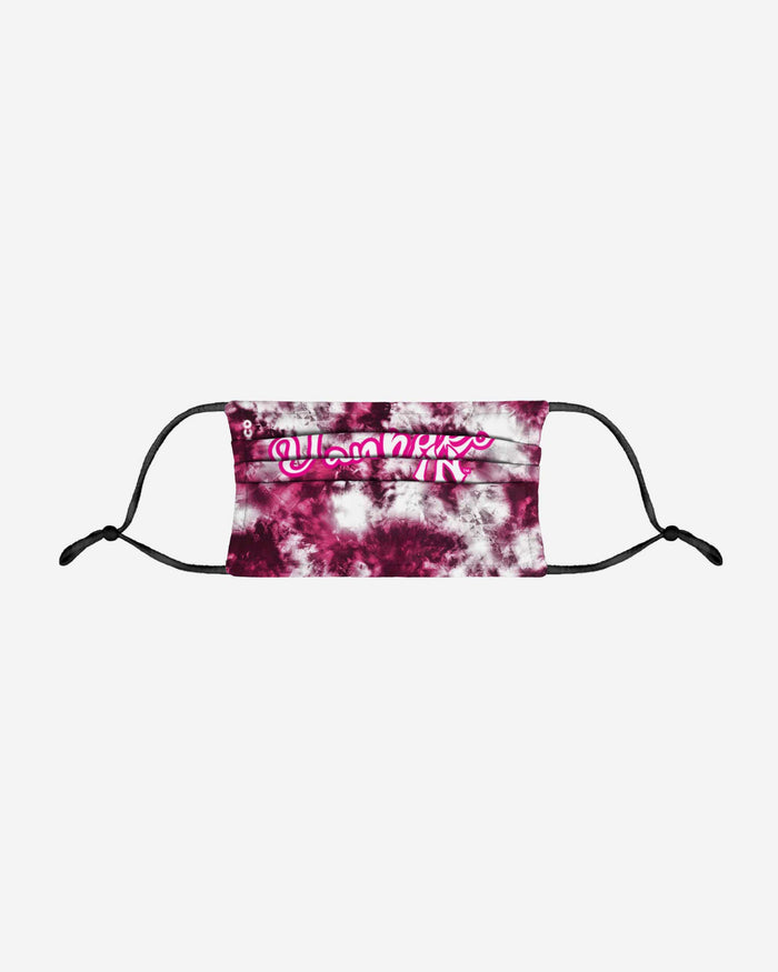 New York Yankees Pink Tie-Dye Adjustable Face Cover FOCO - FOCO.com