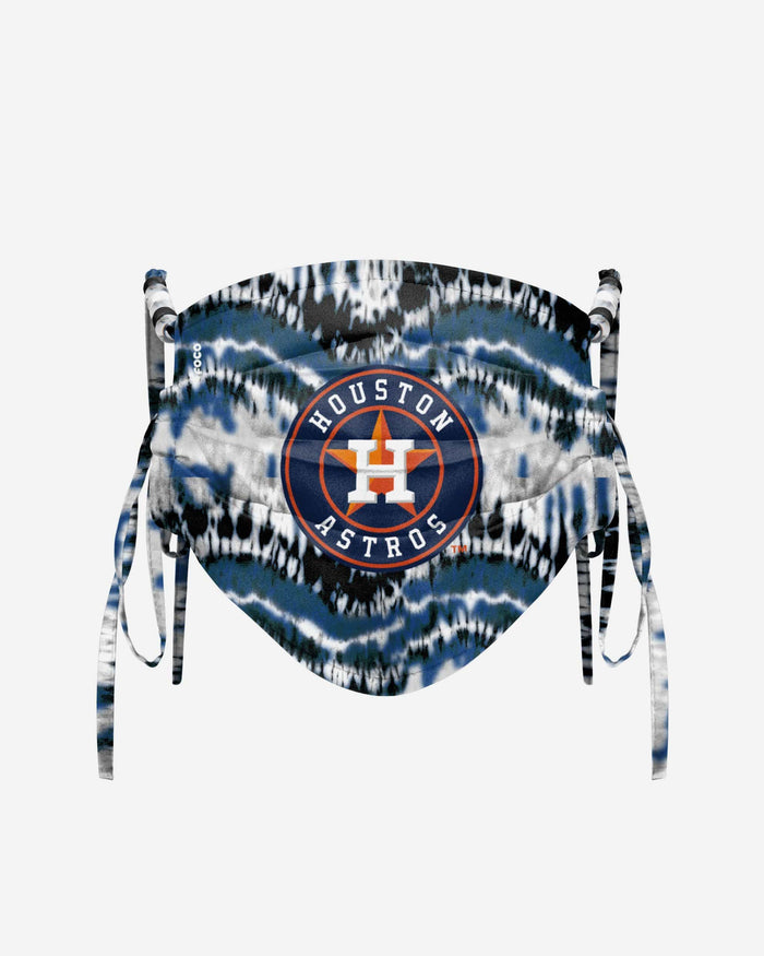 Houston Astros Tie-Dye Beaded Tie-Back Face Cover FOCO - FOCO.com