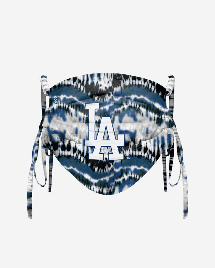 Los Angeles Dodgers Tie-Dye Beaded Tie-Back Face Cover FOCO - FOCO.com
