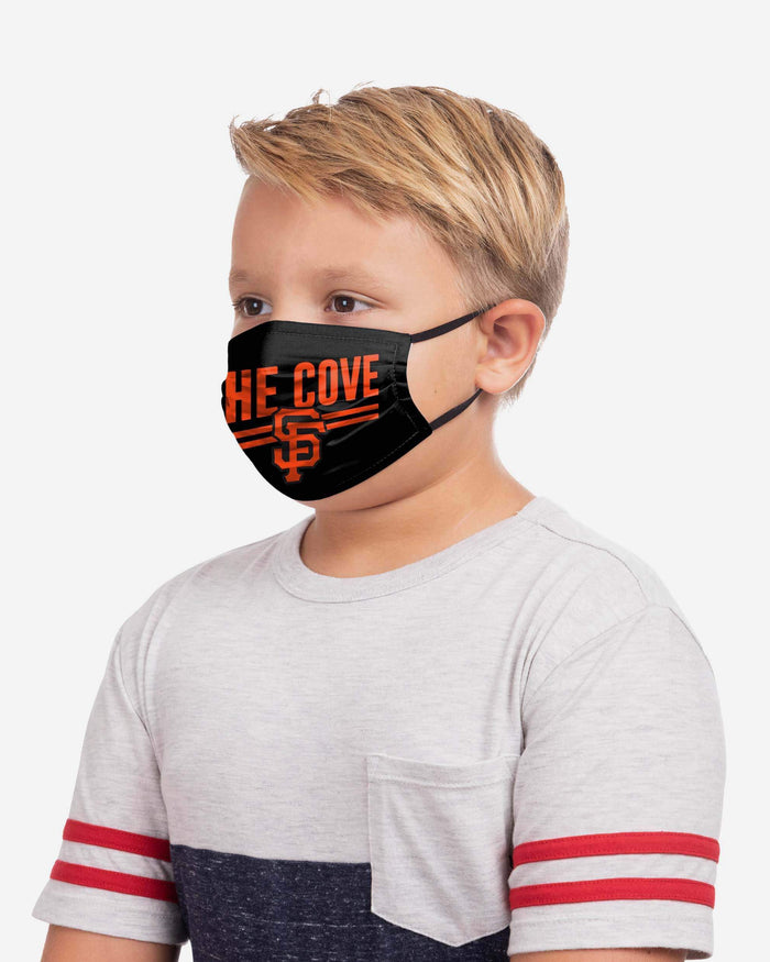 San Francisco Giants Youth Rising Stars Adjustable 5 Pack Face Cover FOCO - FOCO.com