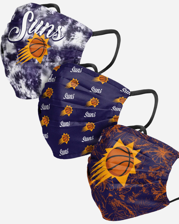 Phoenix Suns Womens Matchday 3 Pack Face Cover FOCO - FOCO.com