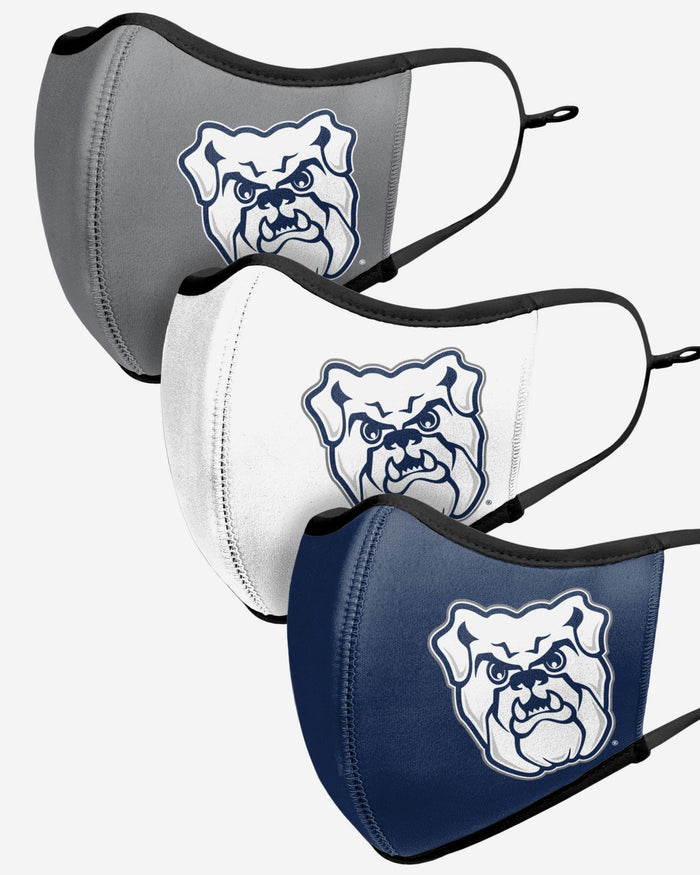 Butler Bulldogs Sport 3 Pack Face Cover FOCO - FOCO.com