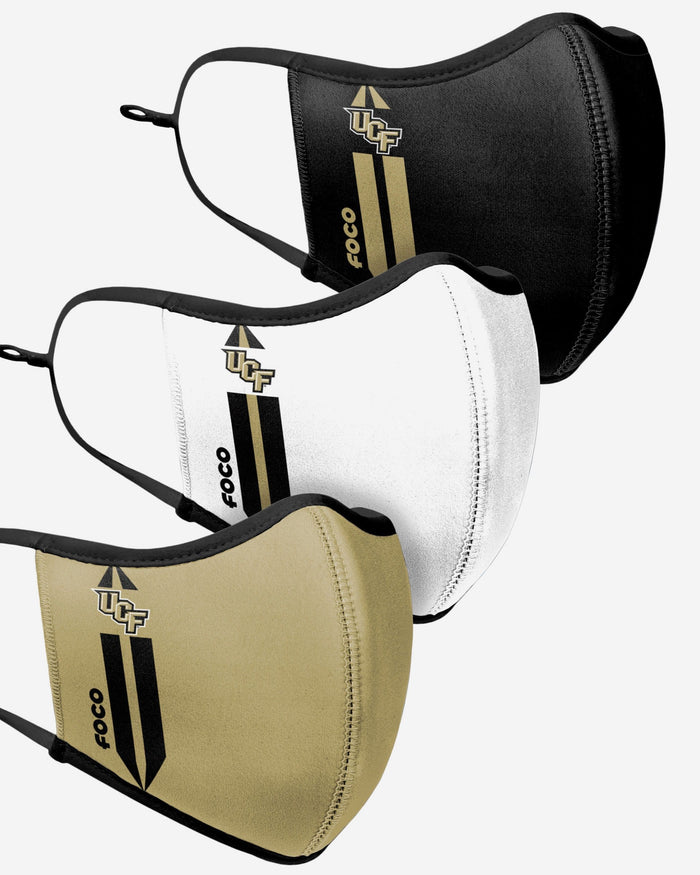 UCF Knights Sport 3 Pack Face Cover FOCO - FOCO.com