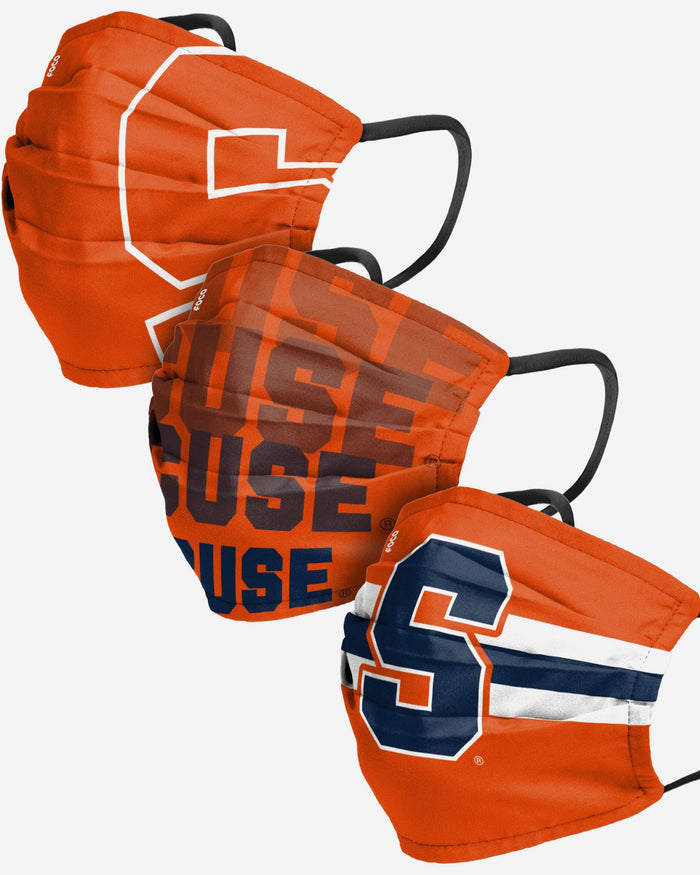 Syracuse Orange Matchday 3 Pack Face Cover FOCO - FOCO.com