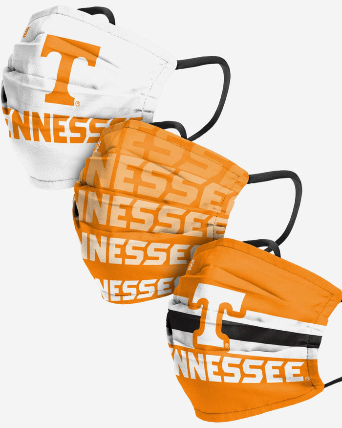 Tennessee Volunteers Matchday 3 Pack Face Cover FOCO - FOCO.com