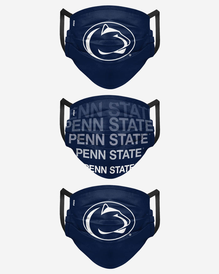 Penn State Nittany Lions Matchday 3 Pack Face Cover FOCO - FOCO.com