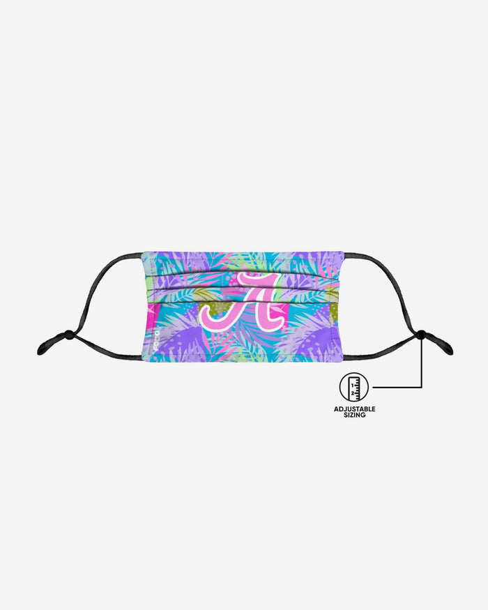 Alabama Crimson Tide Neon Floral 3 Pack Face Cover FOCO - FOCO.com