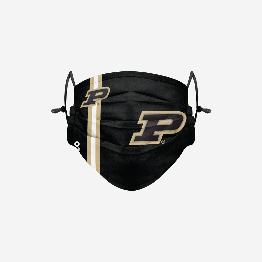 Purdue Boilermakers On-Field Sideline Logo Black Face Cover FOCO - FOCO.com