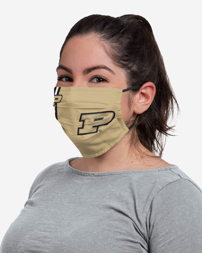 Purdue Boilermakers On-Field Sideline Logo Gold Face Cover FOCO - FOCO.com