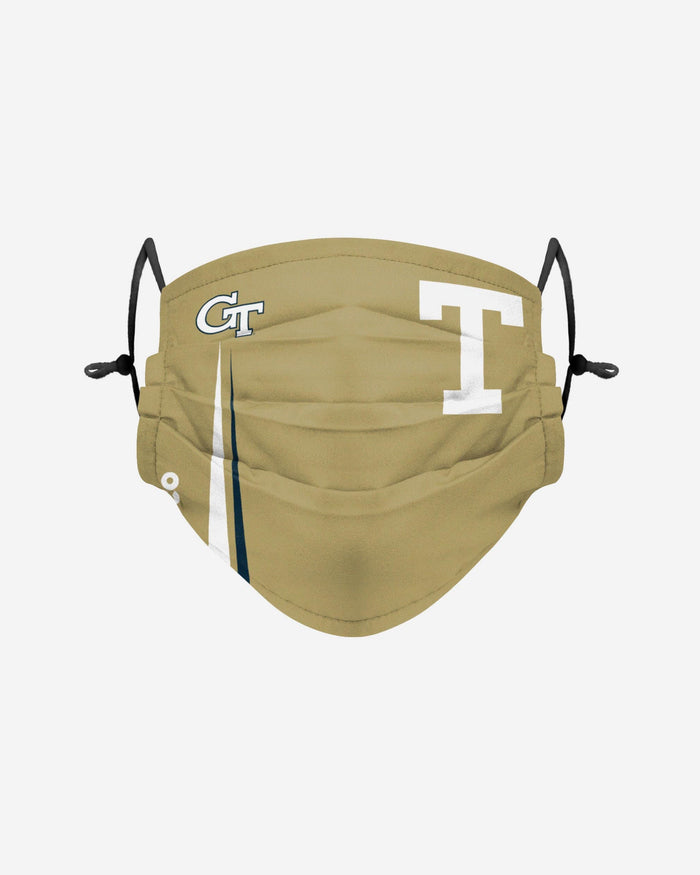 Georgia Tech Yellow Jackets On-Field Sideline Logo Alternative Face Cover FOCO - FOCO.com