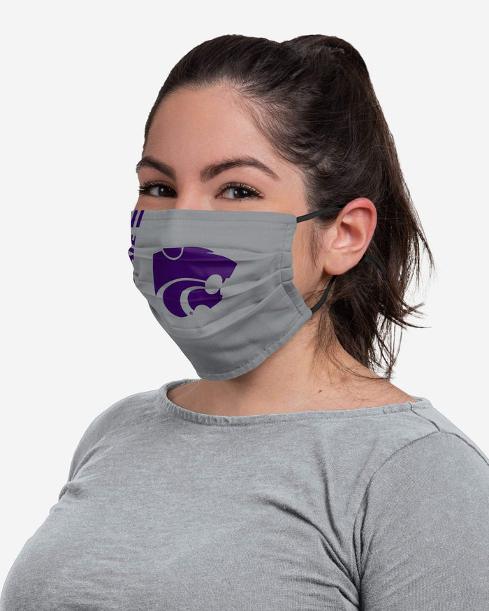 Kansas State Wildcats On-Field Sideline Logo Emaw Face Cover FOCO - FOCO.com