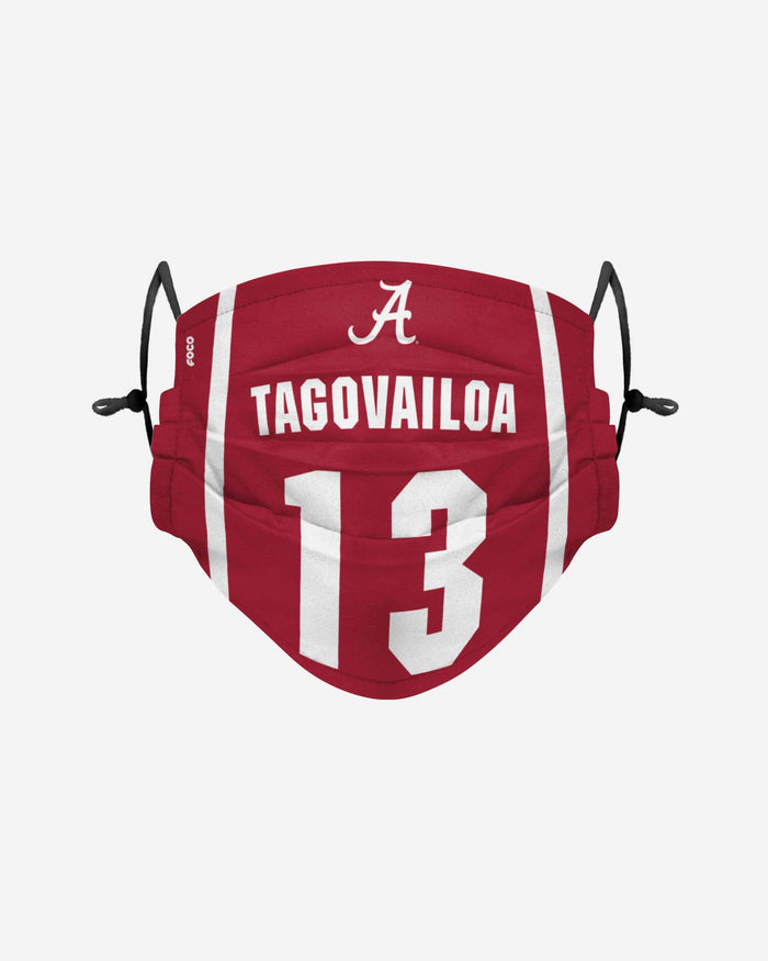 Tua Tagovailoa Alabama Crimson Tide Adjustable Face Cover FOCO - FOCO.com