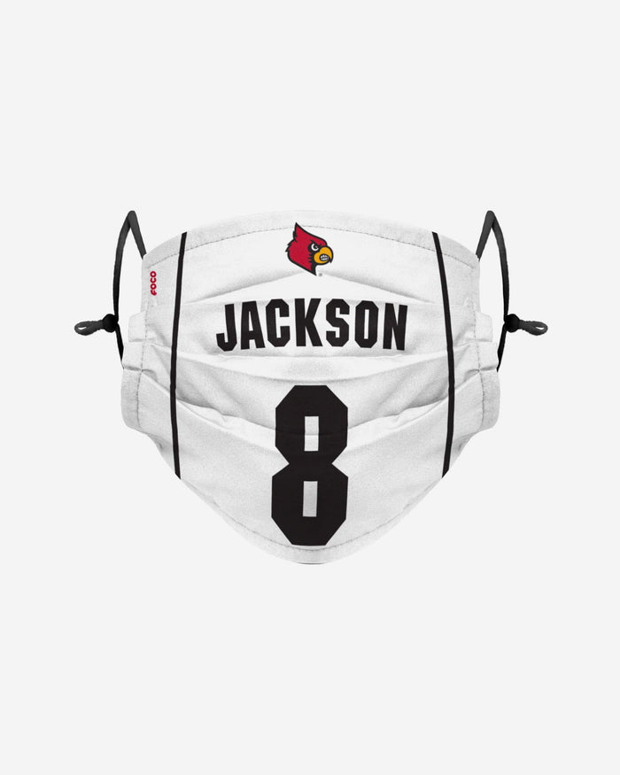Lamar Jackson Louisville Cardinals Adjustable Face Cover FOCO - FOCO.com