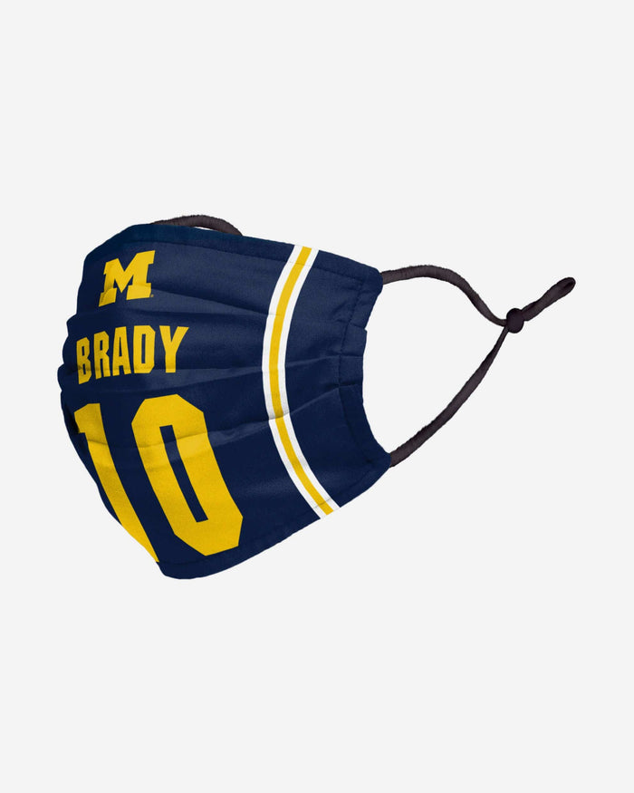 Tom Brady Michigan Wolverines Adjustable Face Cover FOCO - FOCO.com