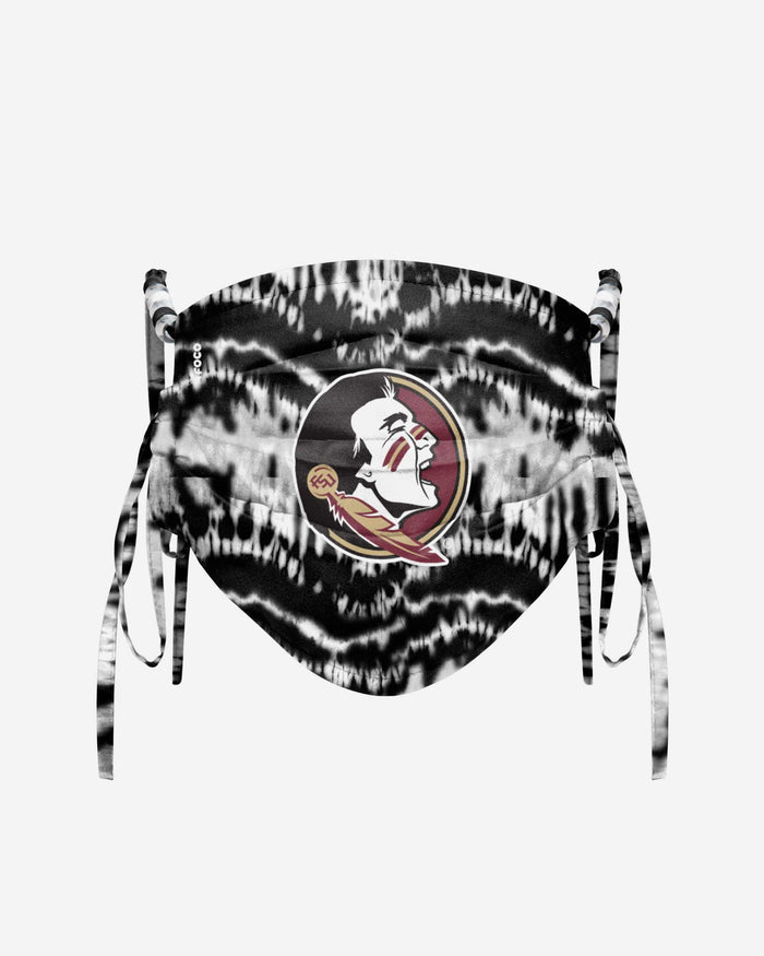 Florida State Seminoles Tie-Dye Beaded Tie-Back Face Cover FOCO - FOCO.com