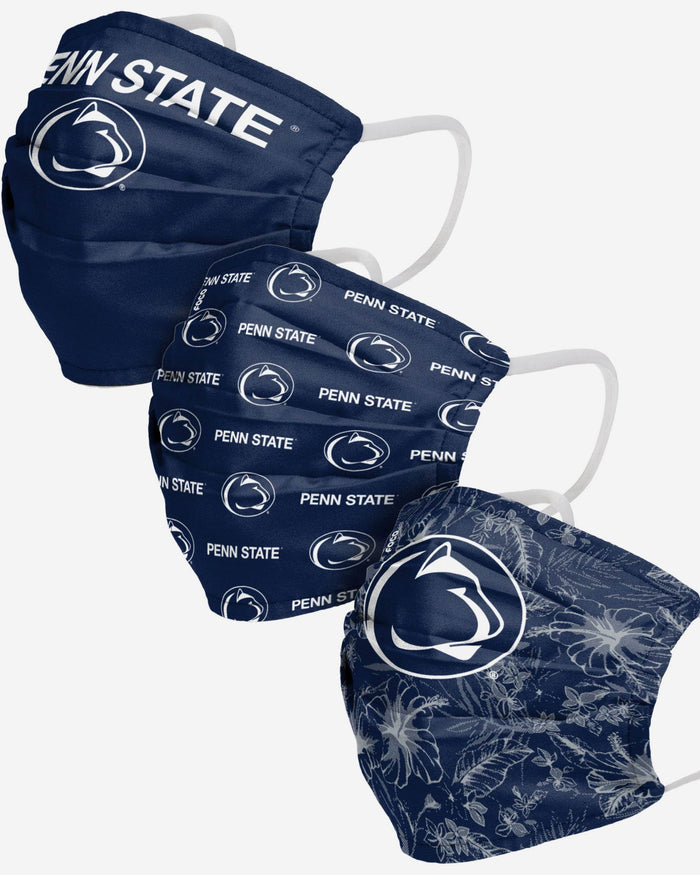 Penn State Nittany Lions Womens Matchday 3 Pack Face Cover FOCO - FOCO.com