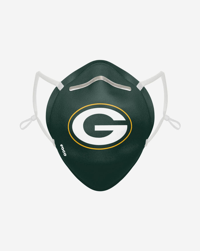 Green Bay Packers Big Logo Cone Face Cover FOCO - FOCO.com