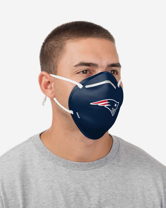 New England Patriots Big Logo Cone Face Cover FOCO - FOCO.com