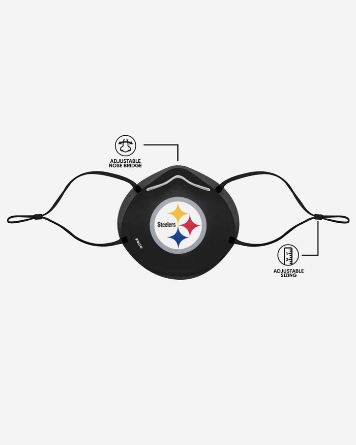 Pittsburgh Steelers Big Logo Cone Face Cover FOCO - FOCO.com
