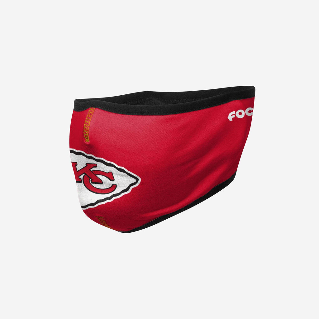 Kansas City Chiefs Big Logo Earband Face Cover FOCO - FOCO.com