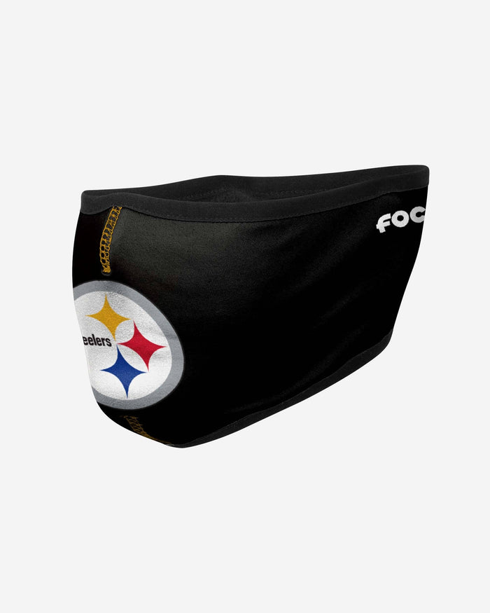 Pittsburgh Steelers Big Logo Earband Face Cover FOCO - FOCO.com