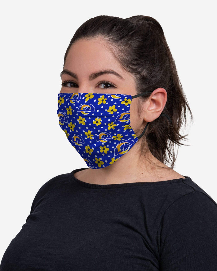 Los Angeles Rams Gameday Gardener 3 Pack Face Cover FOCO - FOCO.com