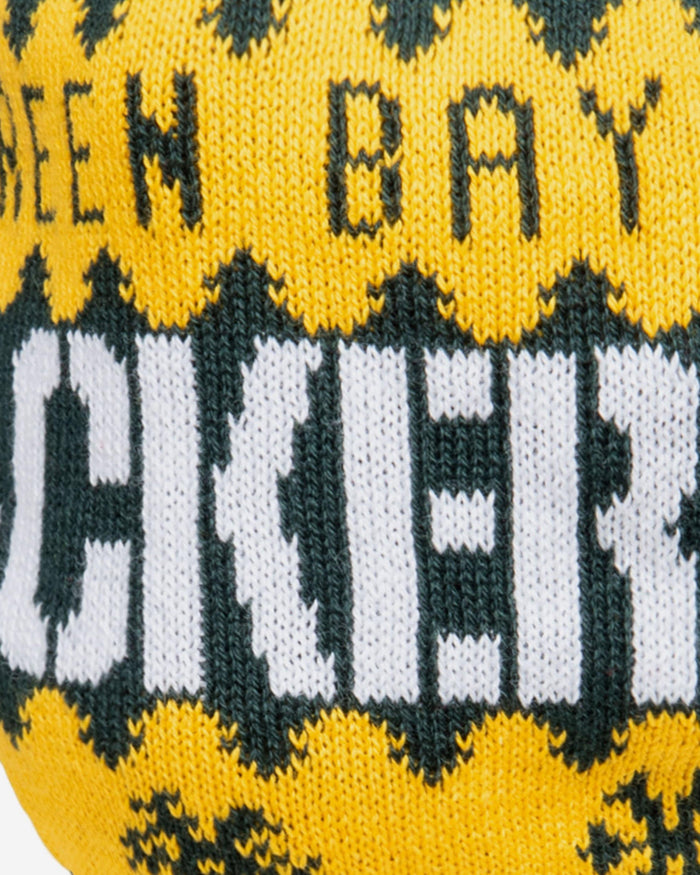 Green Bay Packers Knit 2 Pack Face Cover FOCO - FOCO.com