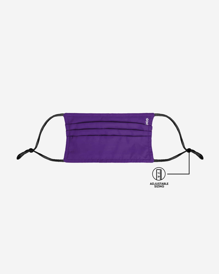 Minnesota Vikings Logo Rush Adjustable 2 Pack Face Cover FOCO - FOCO.com
