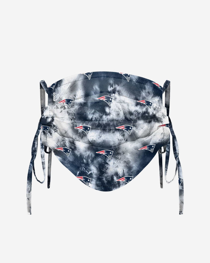 New England Patriots Tie-Dye Tie-Back Face Cover FOCO - FOCO.com