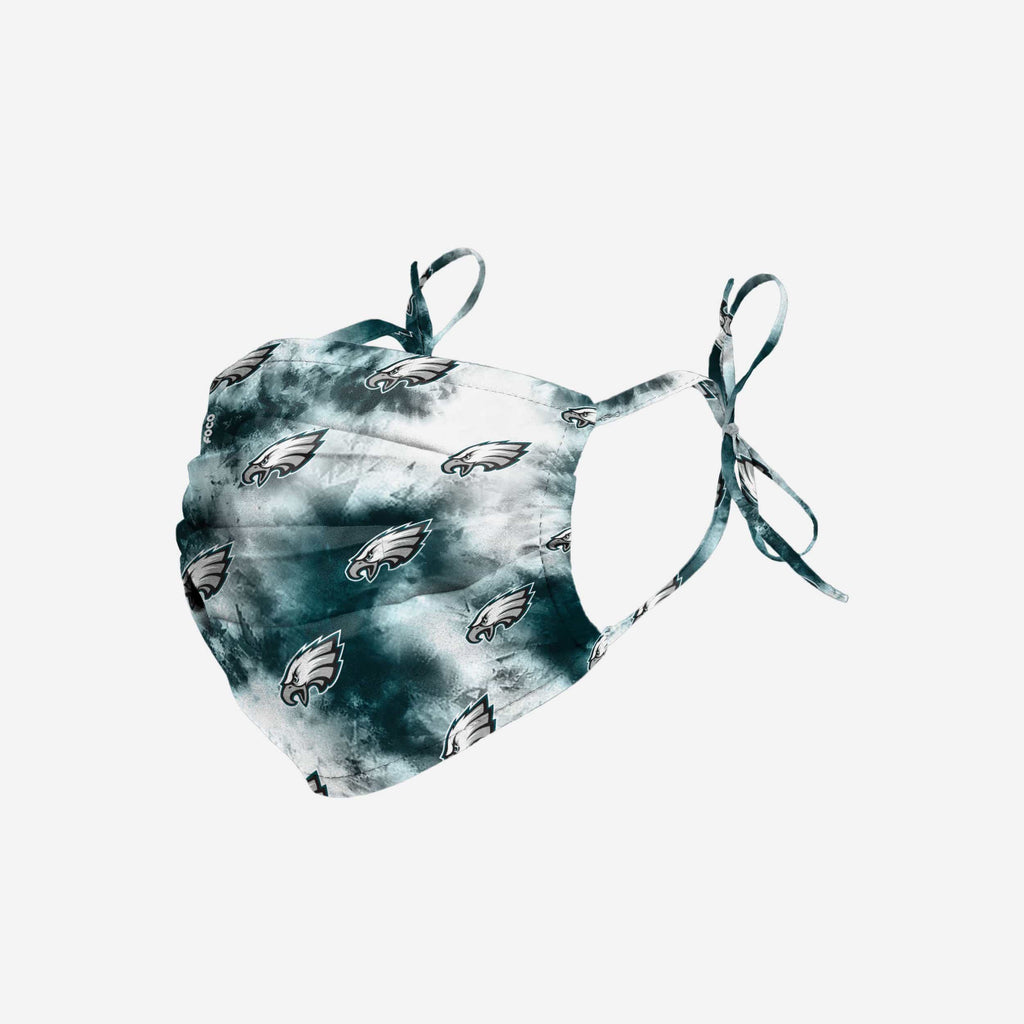 Philadelphia Eagles Tie-Dye Tie-Back Face Cover FOCO - FOCO.com