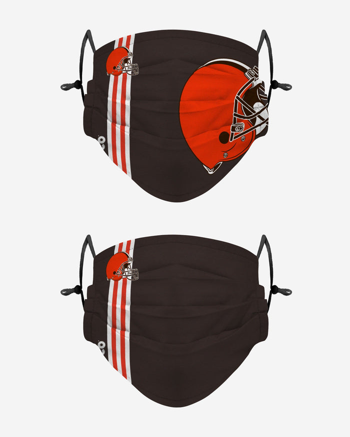 Cleveland Browns Gameday 2 Pack Face Cover FOCO - FOCO.com