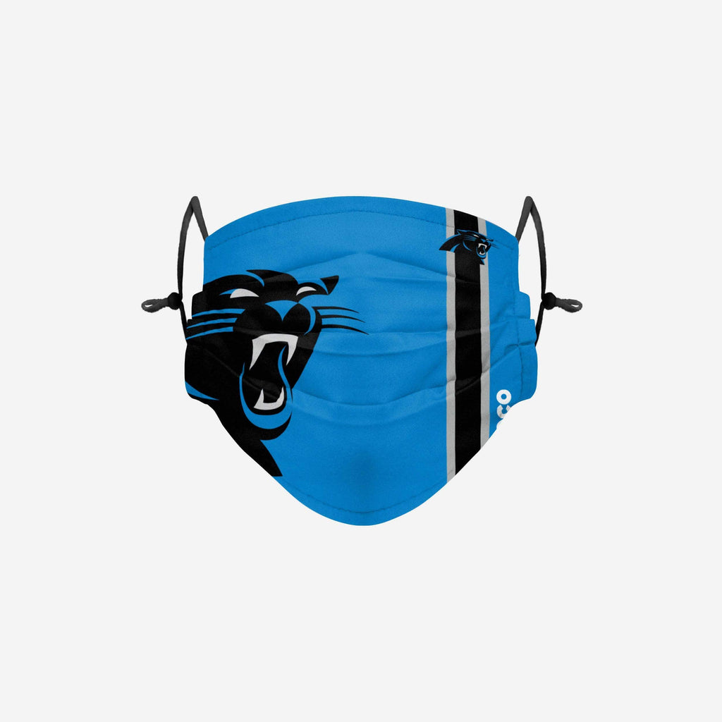 Carolina Panthers On-Field Sideline Logo Face Cover FOCO Adult - FOCO.com