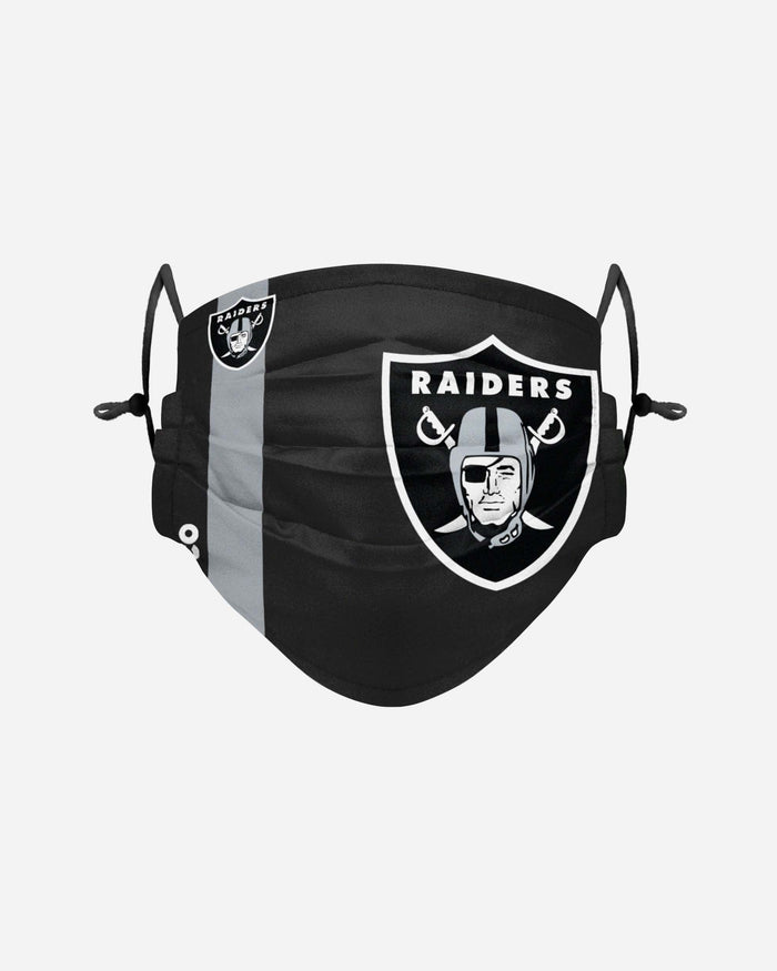 Las Vegas Raiders On-Field Sideline Logo Face Cover FOCO Adult - FOCO.com