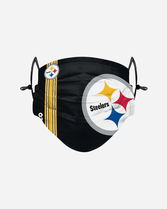 Pittsburgh Steelers On-Field Sideline Logo Face Cover FOCO Adult - FOCO.com