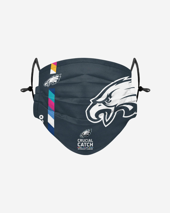 Philadelphia Eagles Crucial Catch Adjustable Face Cover FOCO - FOCO.com