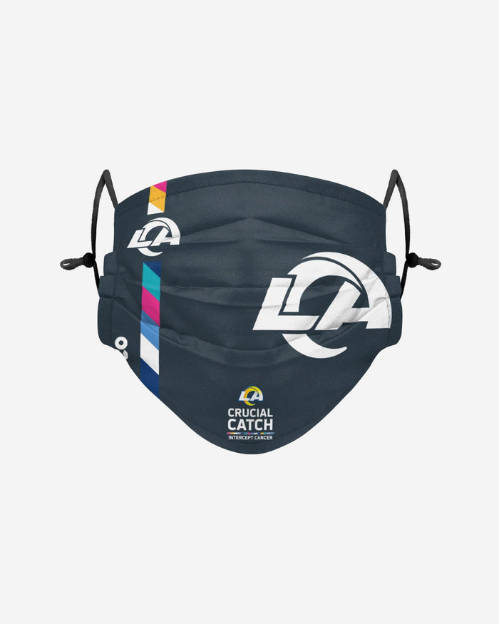 Los Angeles Rams Crucial Catch Adjustable Face Cover FOCO - FOCO.com