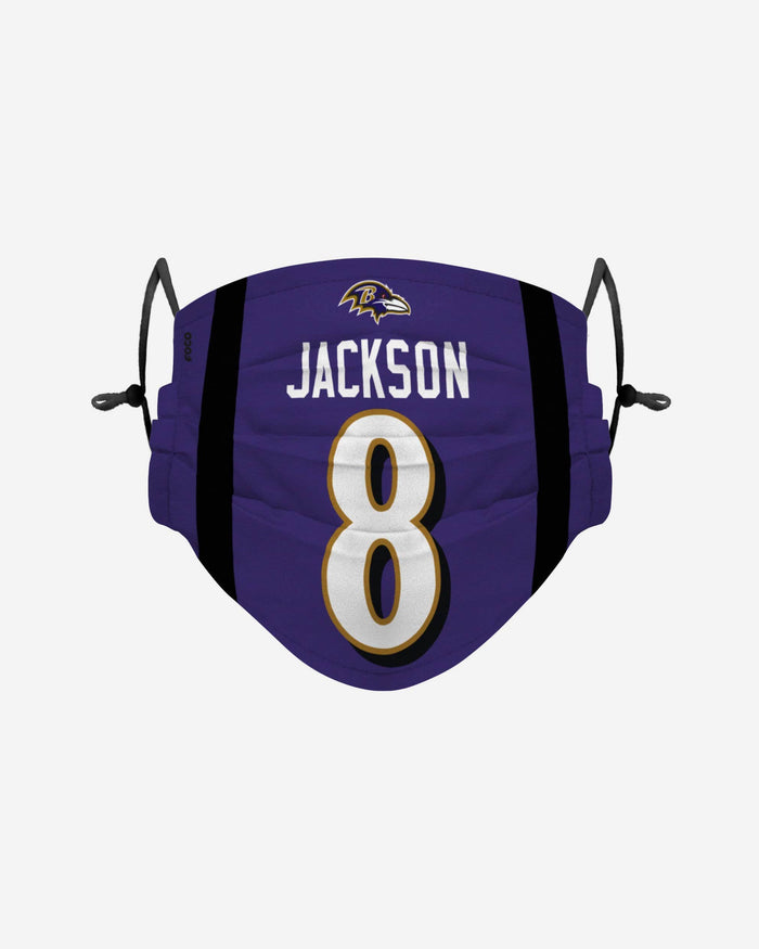 Lamar Jackson Baltimore Ravens Adjustable Face Cover FOCO - FOCO.com