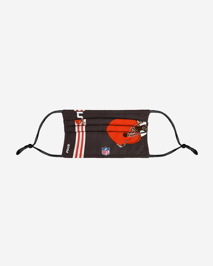 Case Keenum Cleveland Browns On-Field Sideline Logo Face Cover FOCO - FOCO.com