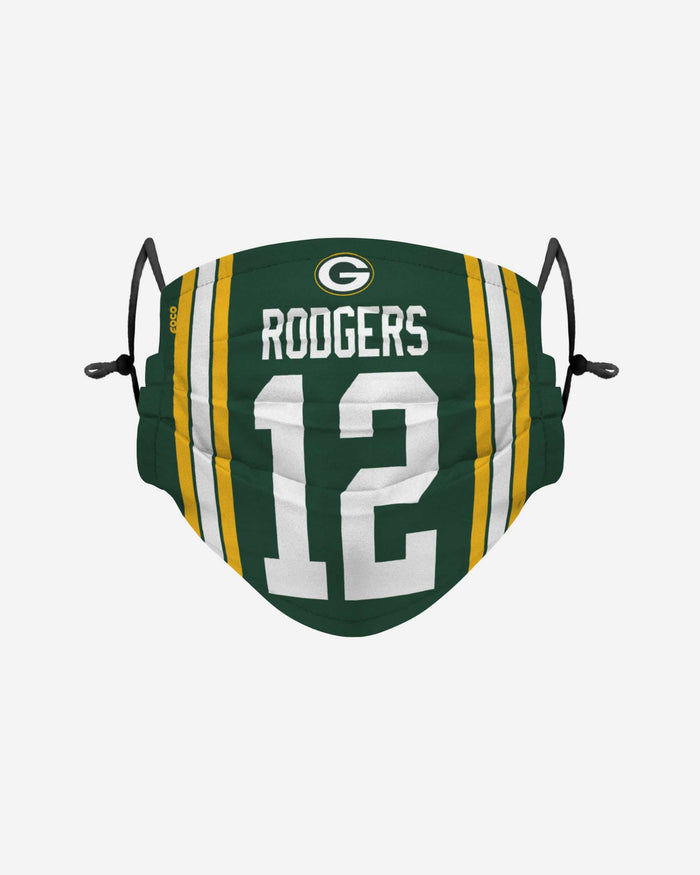 Aaron Rodgers Green Bay Packers Adjustable Face Cover FOCO - FOCO.com