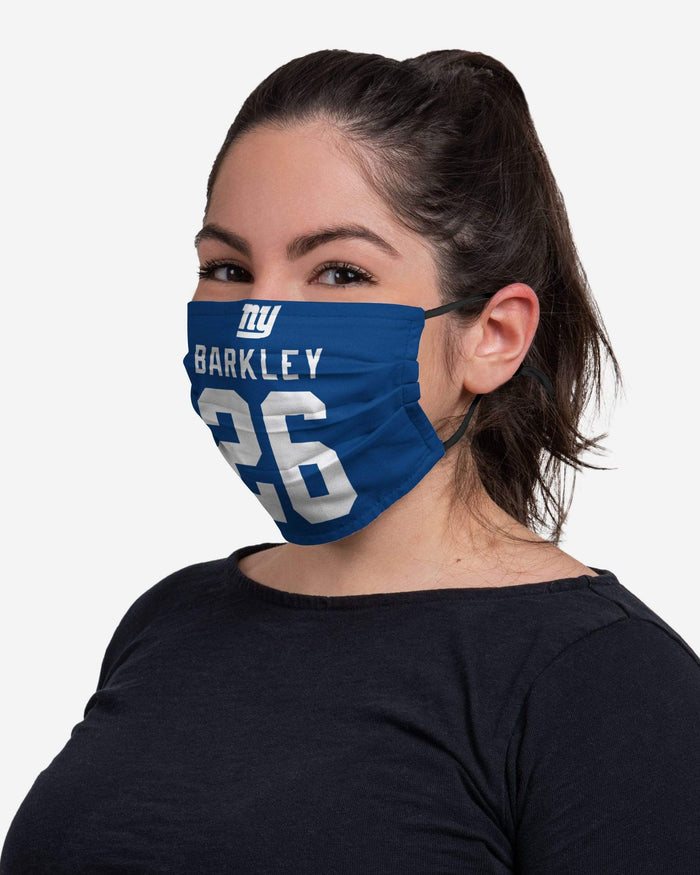 Saquon Barkley New York Giants Adjustable Face Cover FOCO - FOCO.com