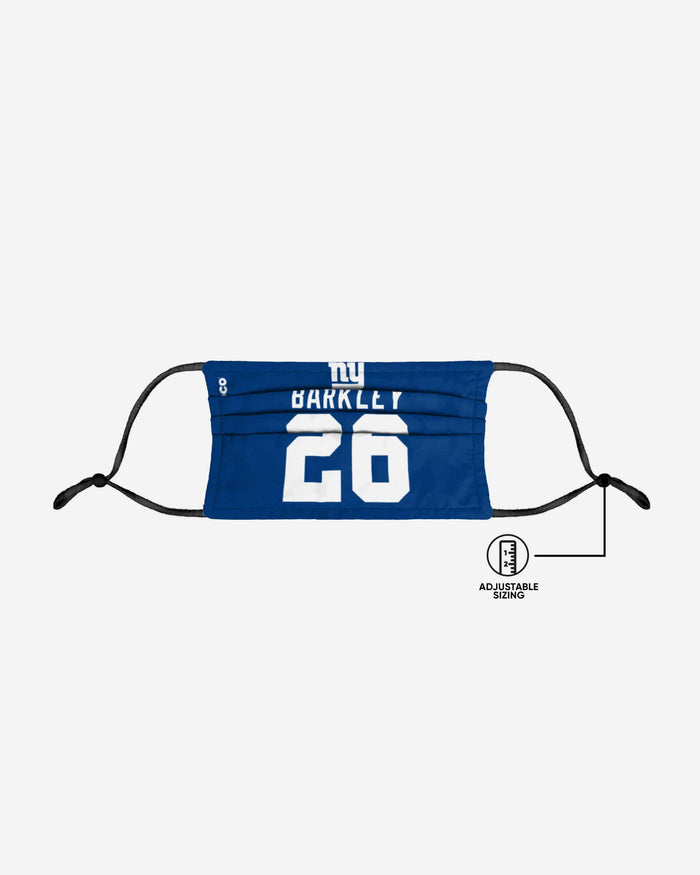 Saquon Barkley New York Giants Adjustable Face Cover FOCO - FOCO.com