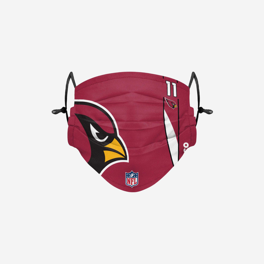 Larry Fitzgerald Arizona Cardinals On-Field Sideline Logo Face Cover FOCO - FOCO.com