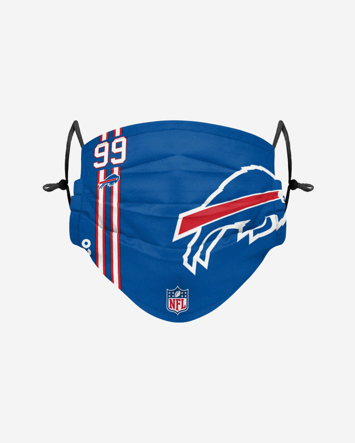 Harrison Phillips Buffalo Bills On-Field Sideline Logo Face Cover FOCO - FOCO.com