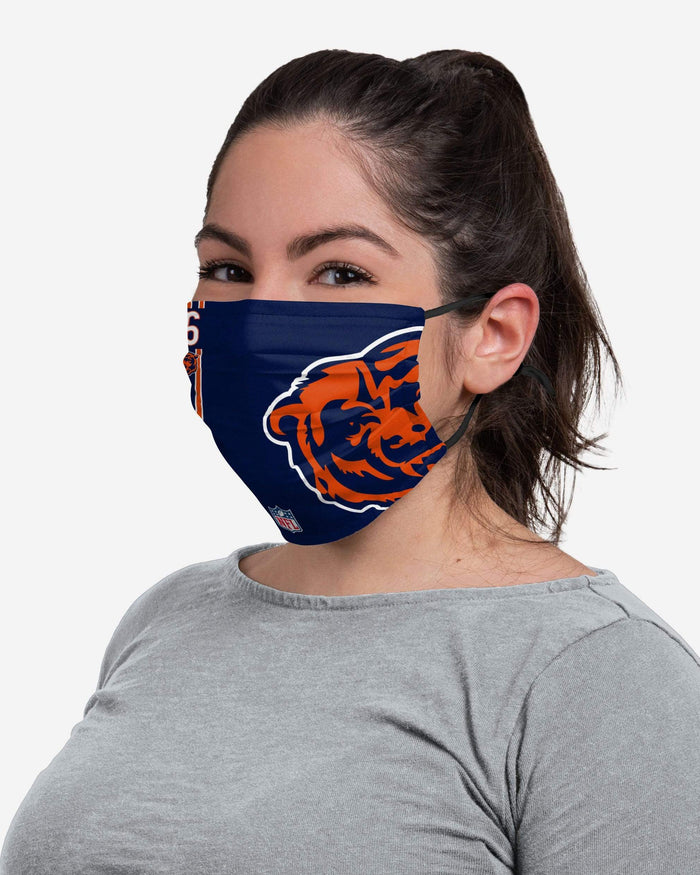 Pat O'Donnell Chicago Bears On-Field Sideline Logo Face Cover FOCO - FOCO.com
