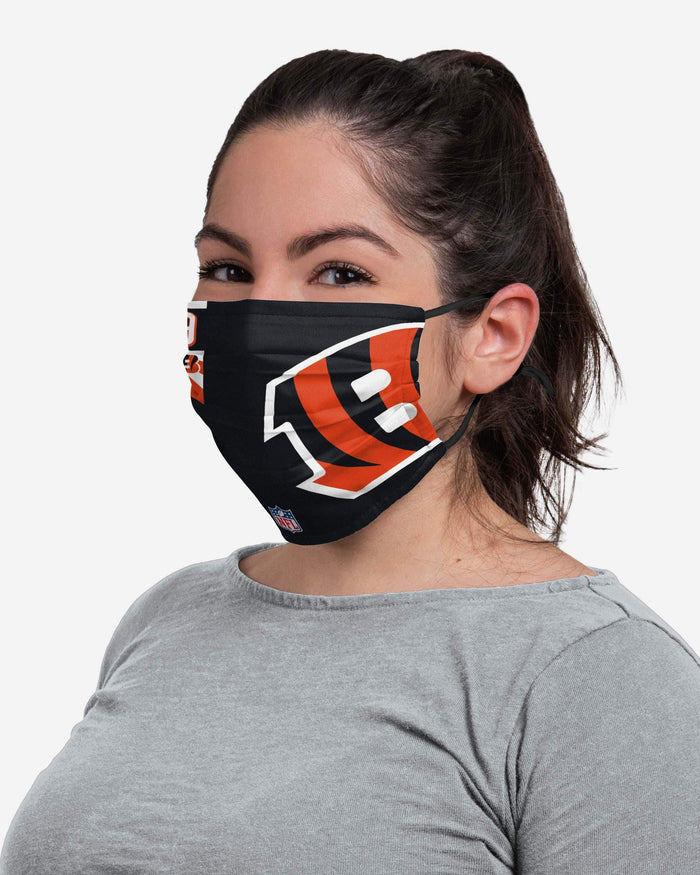 Joe Burrow Cincinnati Bengals On-Field Sideline Logo Face Cover FOCO - FOCO.com