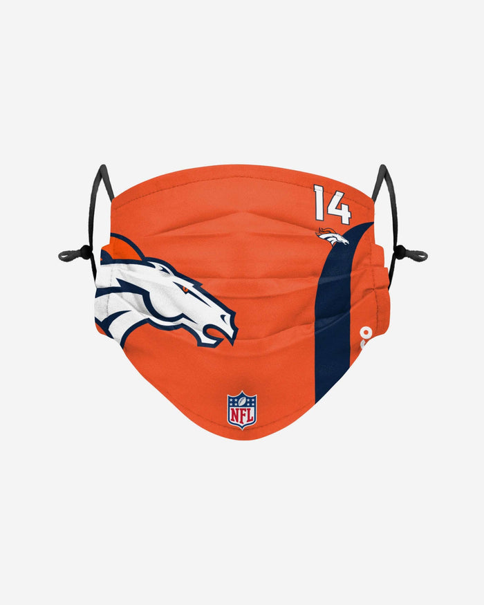 Courtland Sutton Denver Broncos On-Field Sideline Logo Face Cover FOCO - FOCO.com