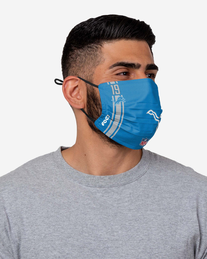 Kenny Golladay Detroit Lions On-Field Sideline Logo Face Cover FOCO - FOCO.com