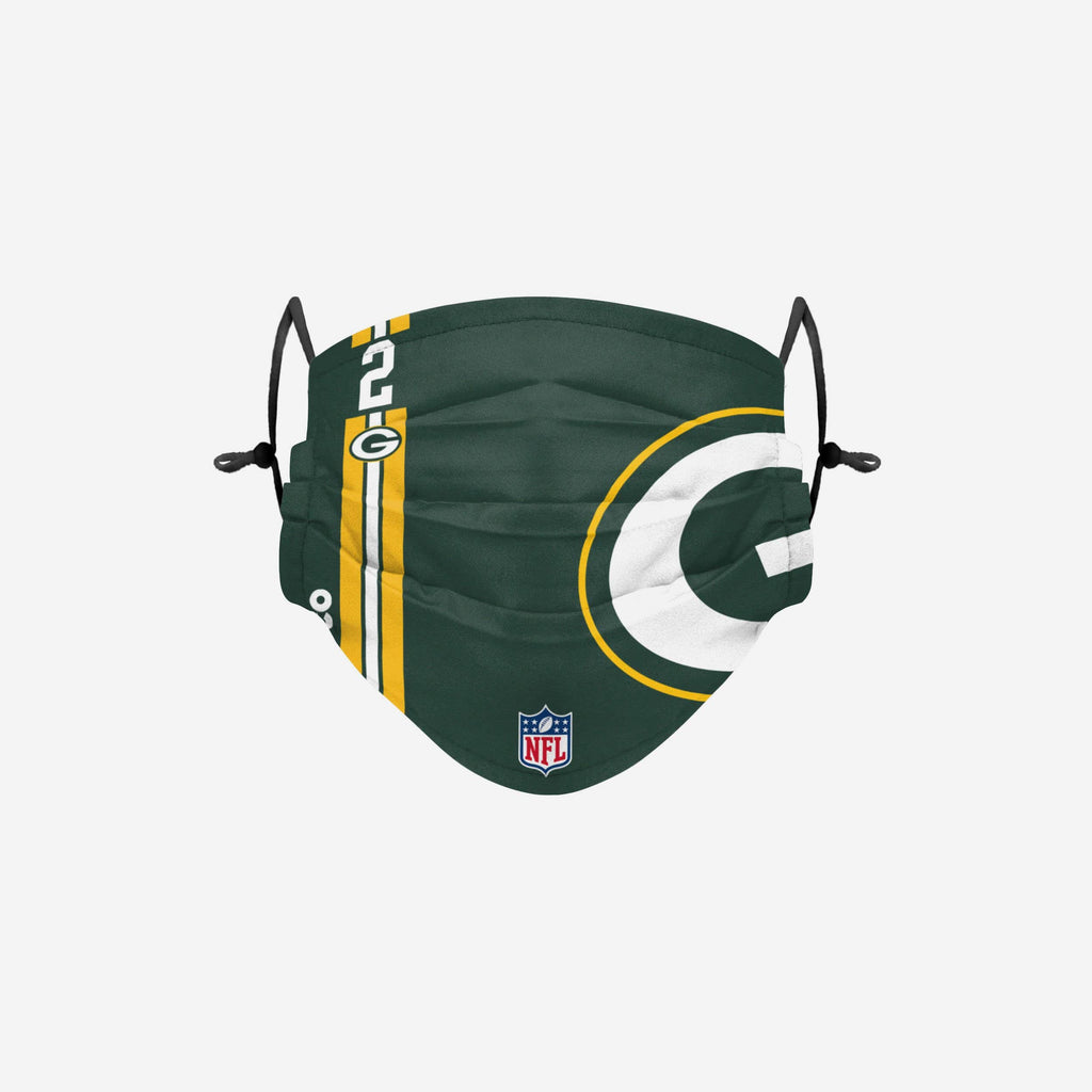 Mason Crosby Green Bay Packers On-Field Sideline Logo Face Cover FOCO - FOCO.com