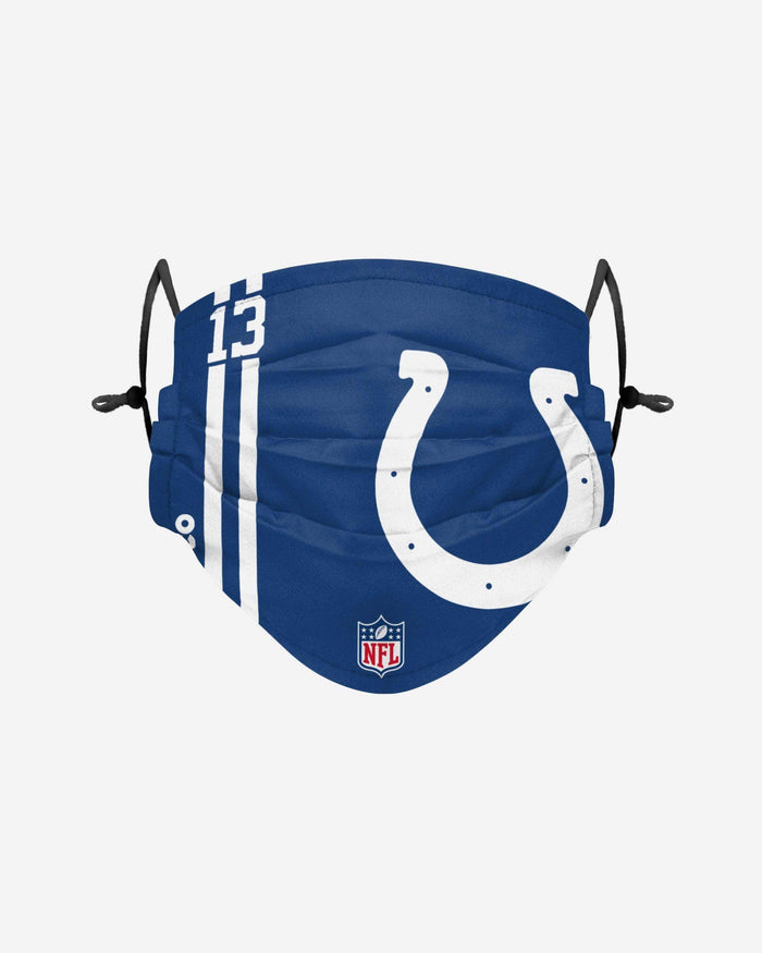 TY Hilton Indianapolis Colts On-Field Sideline Logo Face Cover FOCO - FOCO.com
