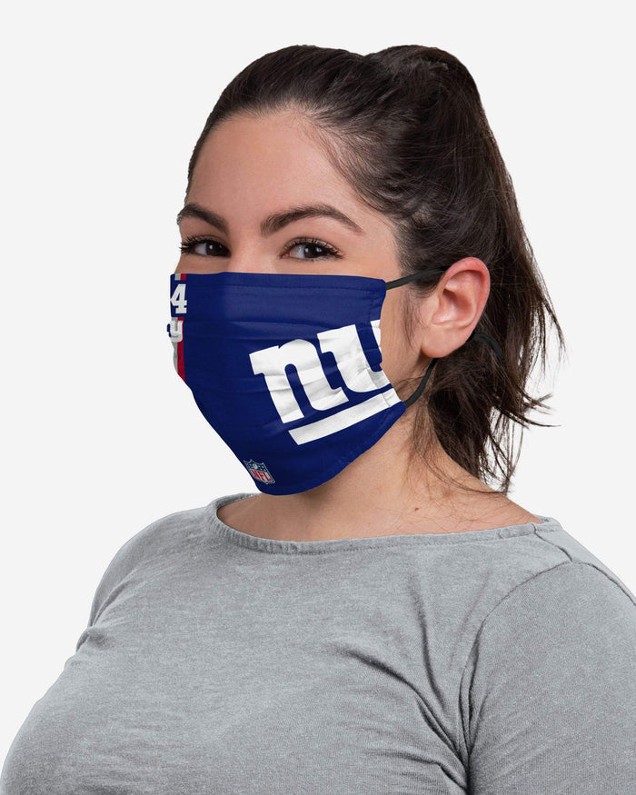 Dalvin Tomlinson New York Giants On-Field Sideline Logo Face Cover FOCO - FOCO.com